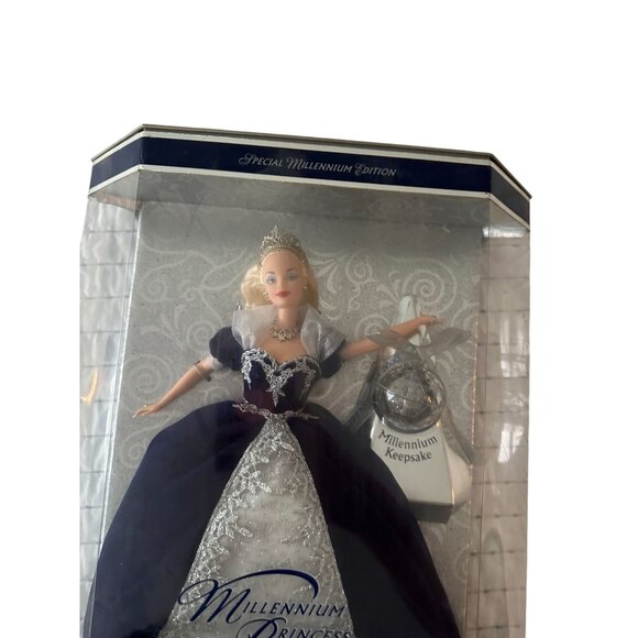 MATTEL Special Edition Millenium 2000 Holiday Blonde Barbie Doll NEW NIB - Picture 6 of 8
